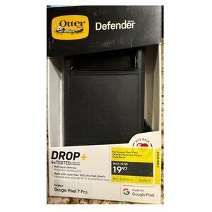 OtterBox Defender Case Google Pixel 7 Pro Rugged Drop Protection Black